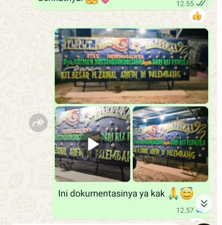 Pengiriman Papan Bunga Duka Ganggeng Purworejo