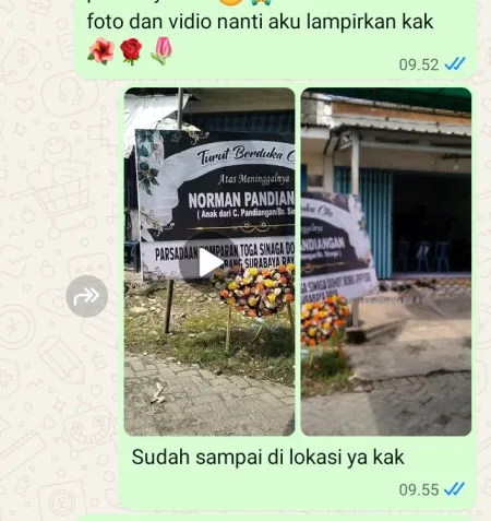 Pengiriman Karangan Bunga Ganggeng Purworejo