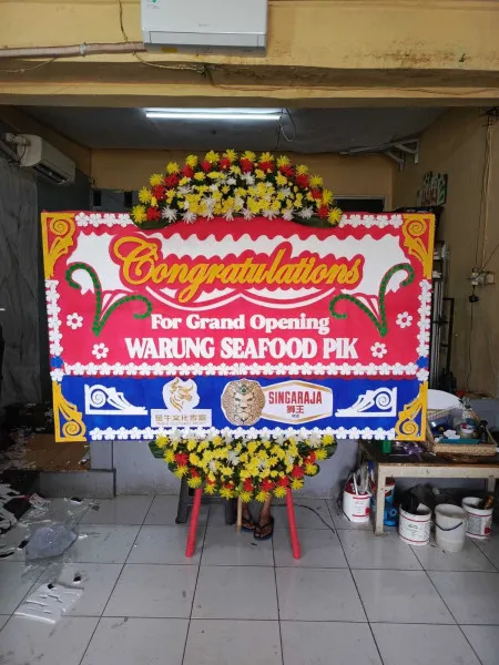 Papan Bunga Ucapan Selamat Ganggeng Purworejo