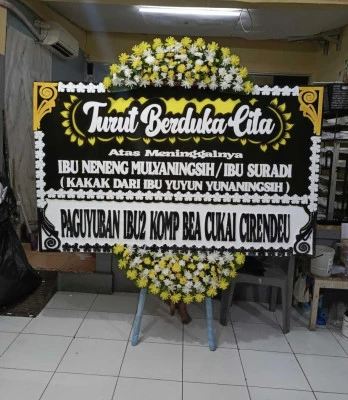 Papan Bunga di Ganggeng Purworejo