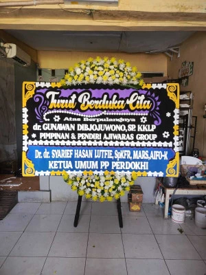 Papan Bunga di Ganggeng Purworejo